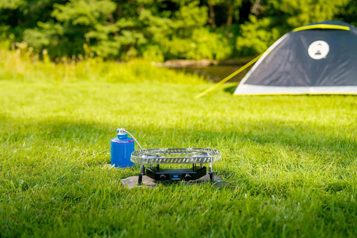 Campingaz Gaskocher Camp & Trek Twin Connect CV | 2 Brenner  Gaskocher Campingaz & Coleman