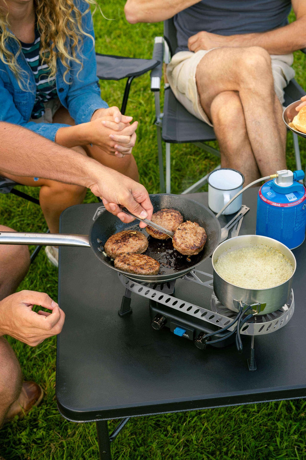 Campingaz Gaskocher Camp & Trek Twin Connect CV | 2 Brenner  Gaskocher Campingaz & Coleman