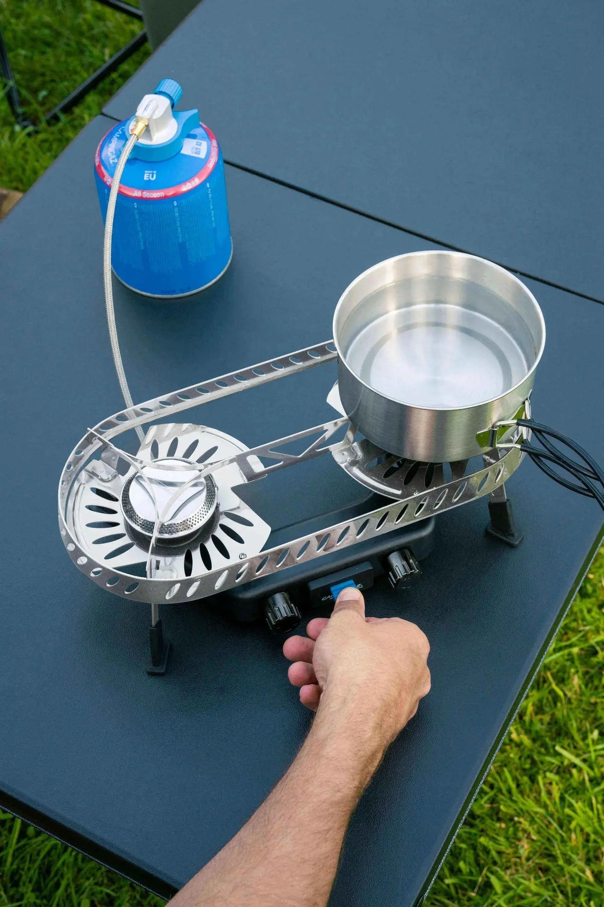 Campingaz Gaskocher Camp & Trek Twin Connect CV | 2 Brenner  Gaskocher Campingaz & Coleman