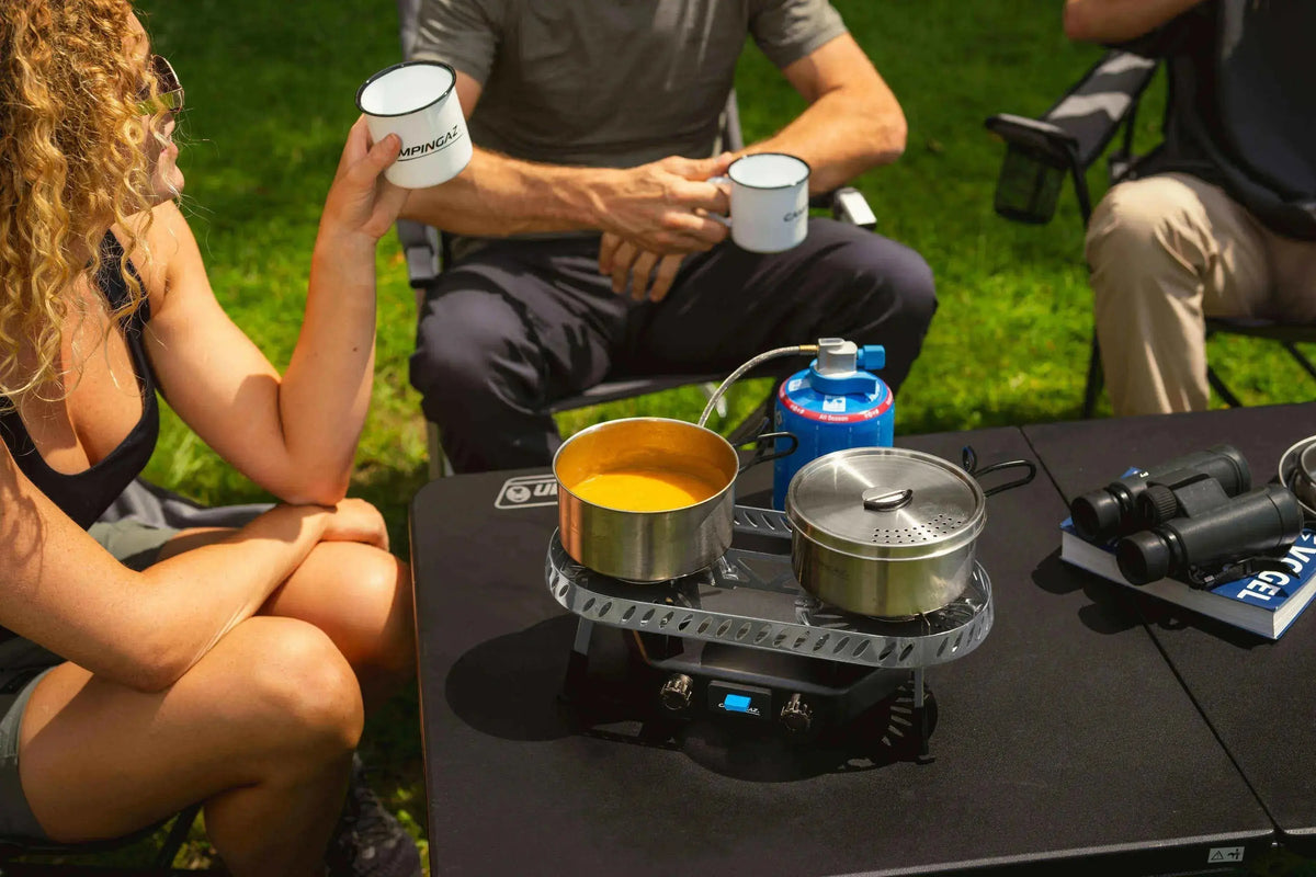 Campingaz Gaskocher Camp & Trek Twin Connect CV | 2 Brenner  Gaskocher Campingaz & Coleman