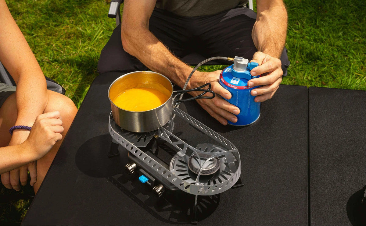 Campingaz Gaskocher Camp & Trek Twin Connect CV | 2 Brenner  Gaskocher Campingaz & Coleman