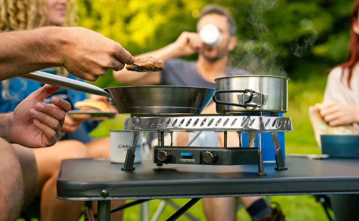 Campingaz Gaskocher Camp & Trek Twin Connect CV | 2 Brenner  Gaskocher Campingaz & Coleman