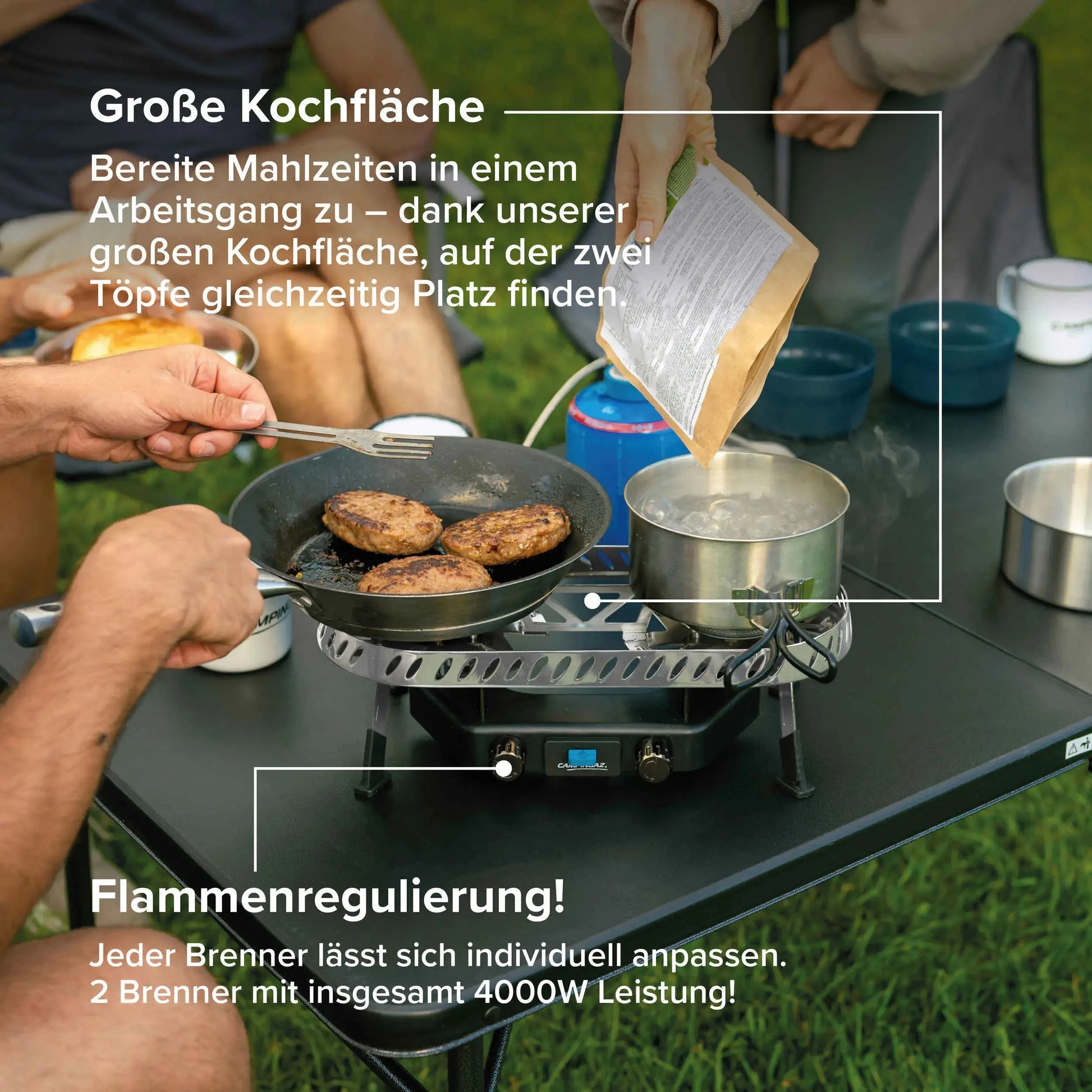 Camp & Trek Twin Connect CV   Campingaz & Coleman