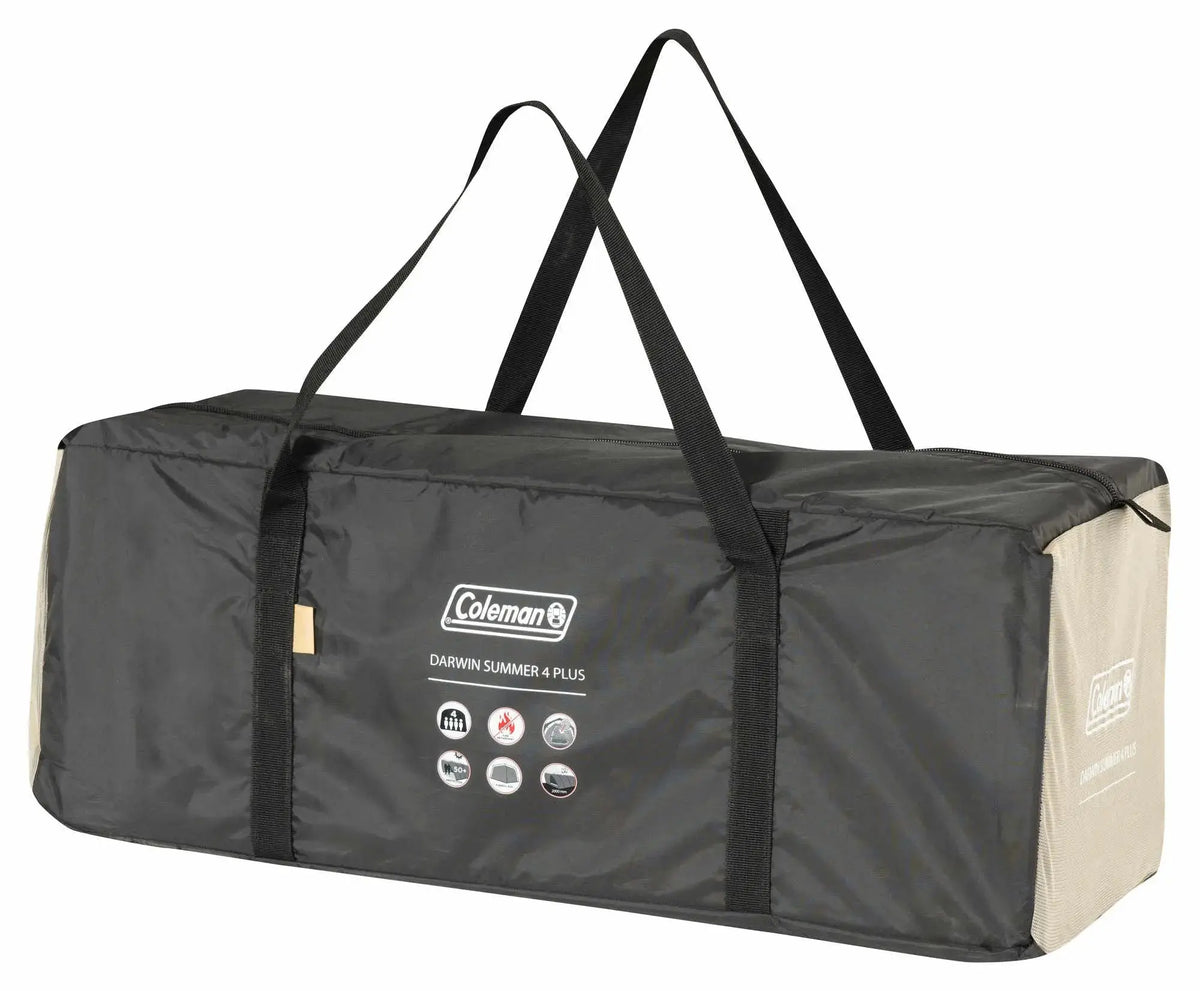 Coleman Darwin 4 Plus Summer | leichtes Kuppelzelt mit Vorraum | 4 Personen  Zelt Campingaz & Coleman