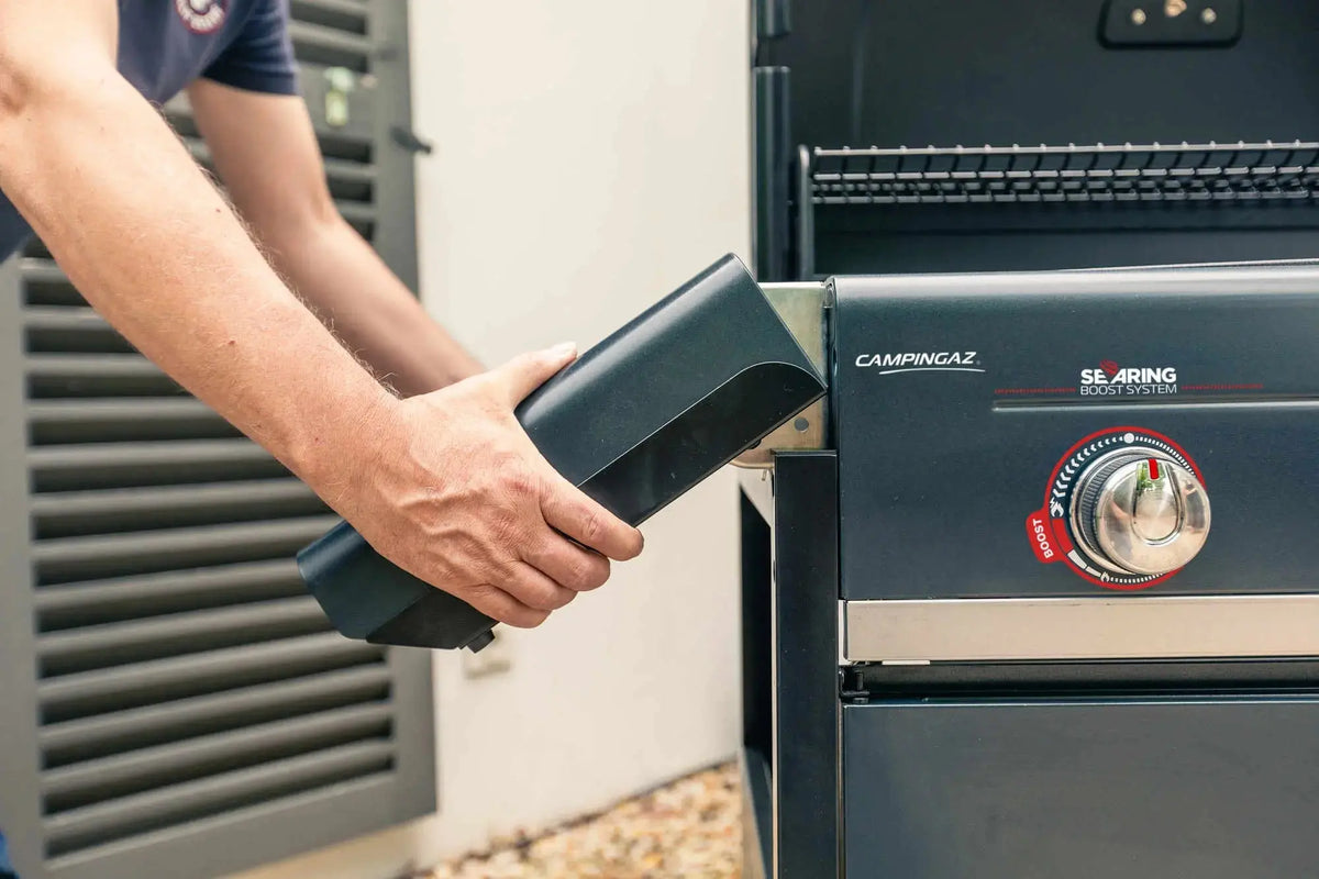 Campingaz Select 4 LX Plus SBS Gasgrill | 4 Brenner mit Searing Boost System  Gasgrill Campingaz & Coleman