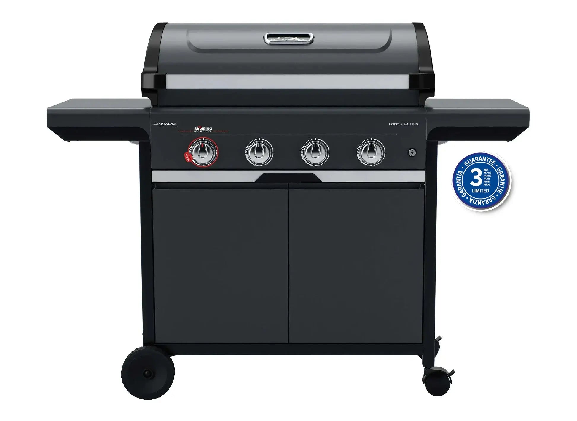 Campingaz Select 4 LX Plus SBS Gasgrill | 4 Brenner mit Searing Boost System  Gasgrill Campingaz & Coleman