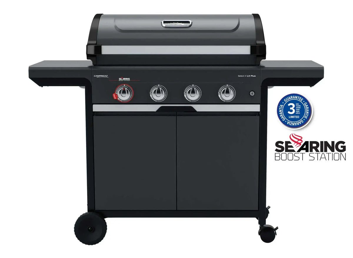 Campingaz Select 4 LX Plus SBS Gasgrill | 4 Brenner mit Searing Boost System  Gasgrill Campingaz & Coleman