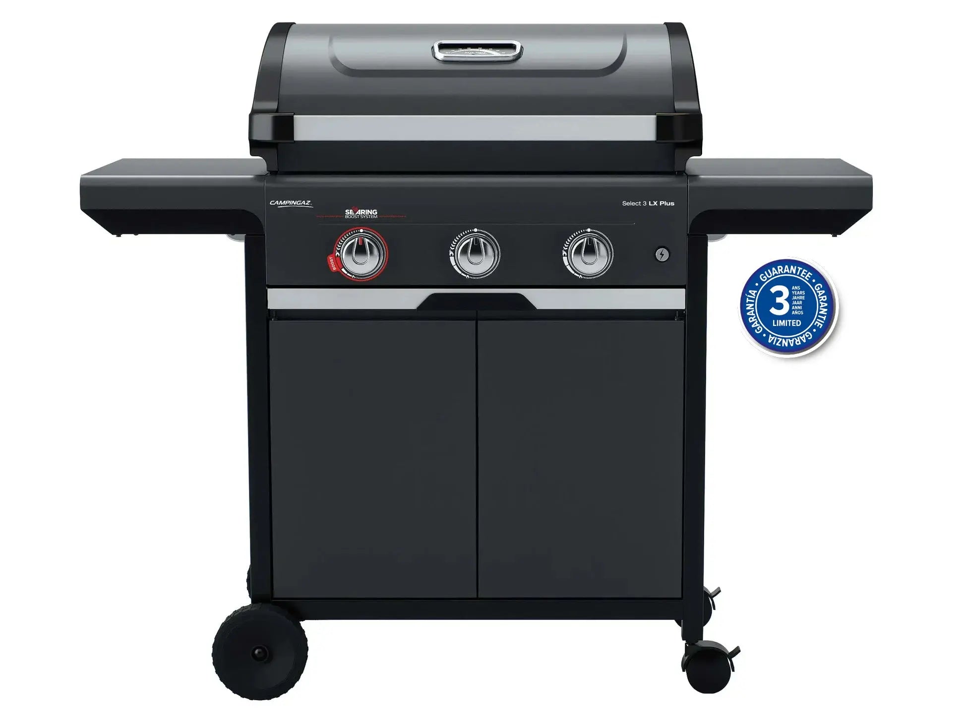 Campingaz Select 3 LX Plus SBS Gasgrill | 3 Brenner mit Searing Boost System  Gasgrill Campingaz & Coleman