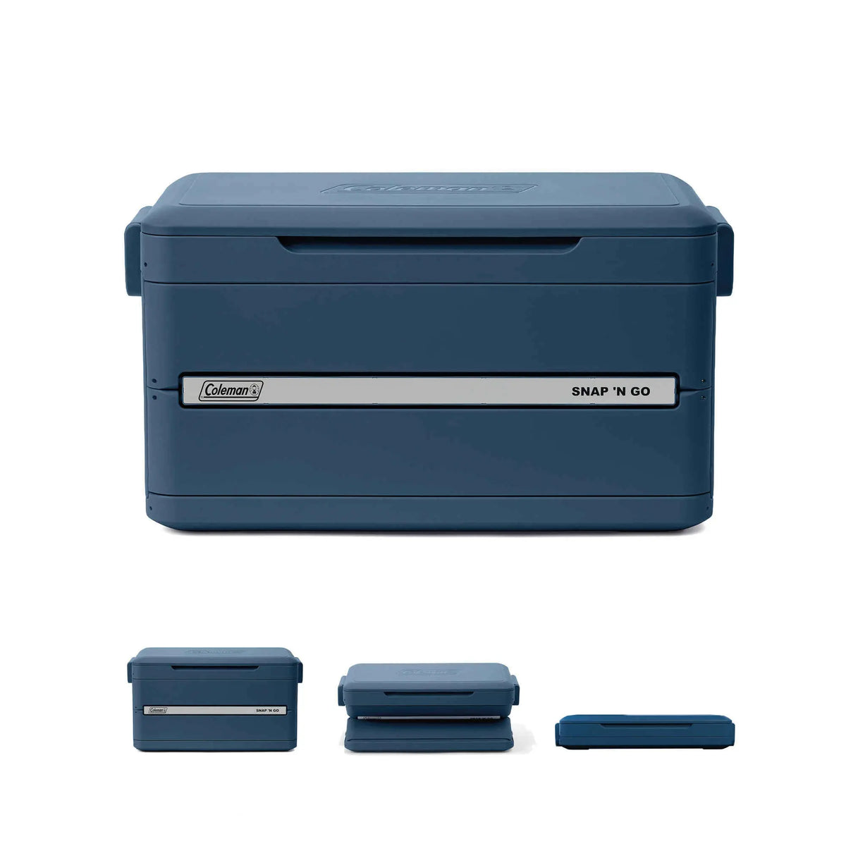 camping kühlbox Coleman Snap 'N Go 35QT faltbare Color Frame:Grey Sky Morning Cube Reaction SLX im Einmalhandschuhe Nitril ungepudert