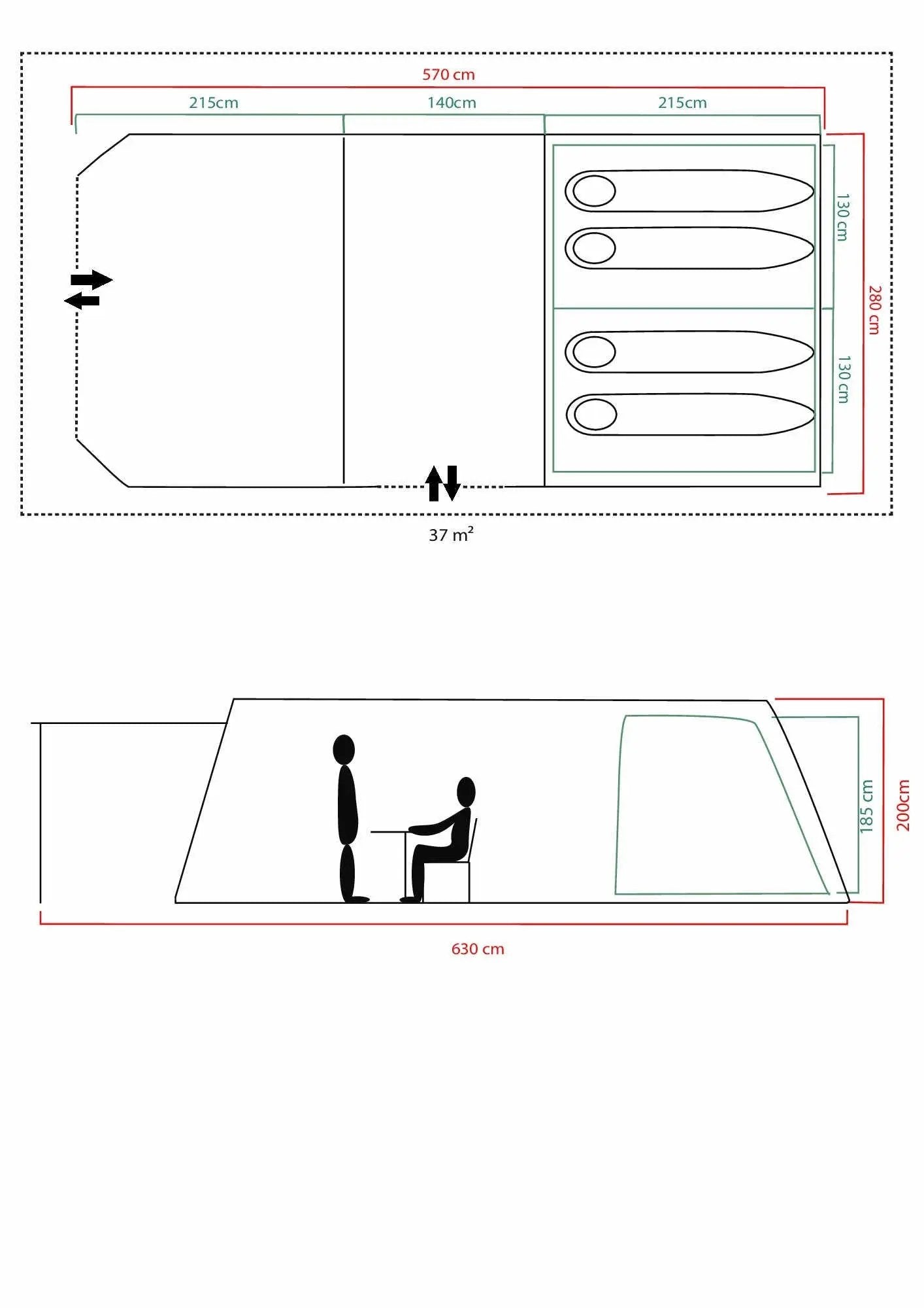 FastPitch Victoria Falls 4   Campingaz & Coleman