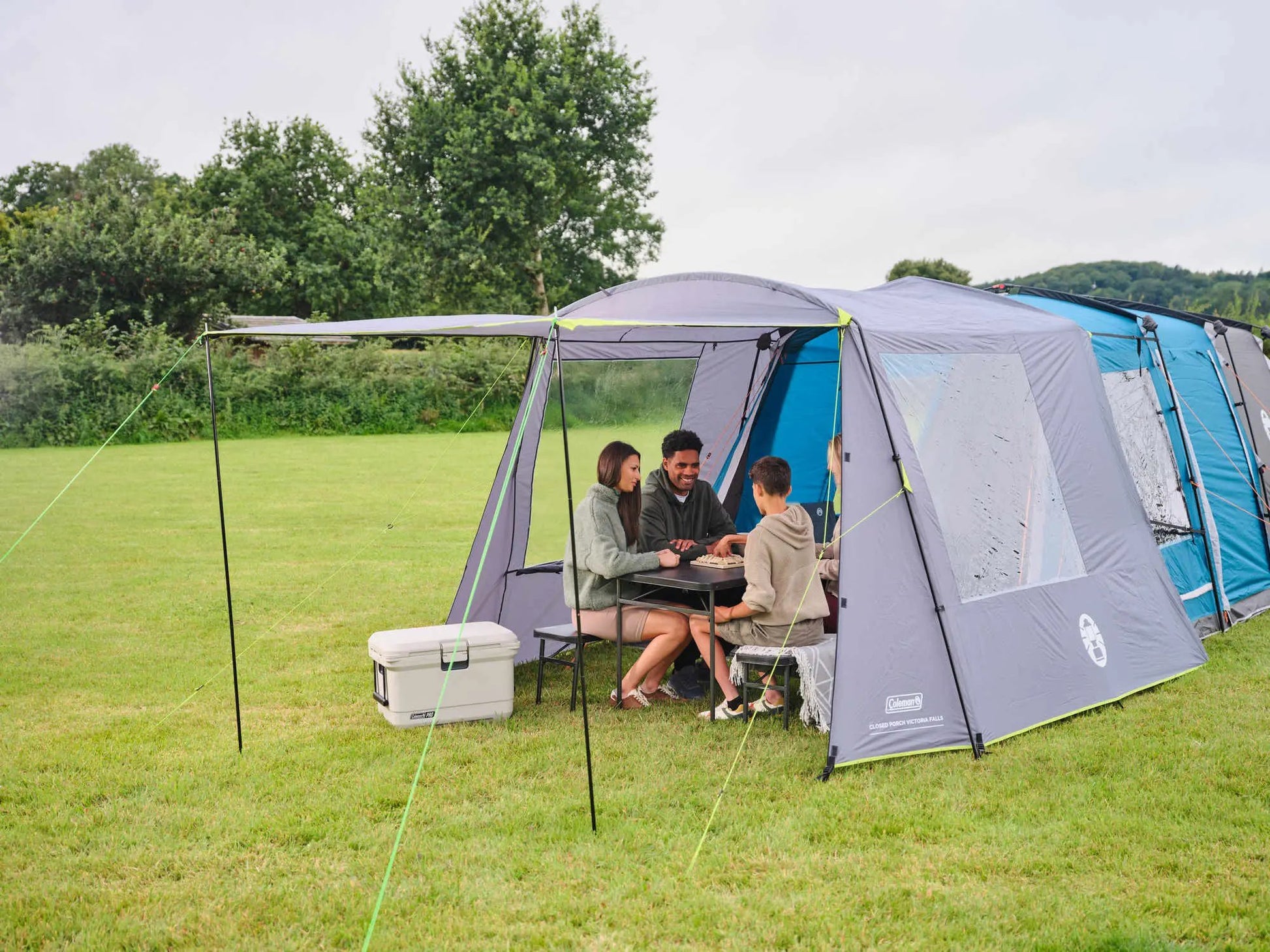 4 man tent with porch Awning for Victoria Falls 4