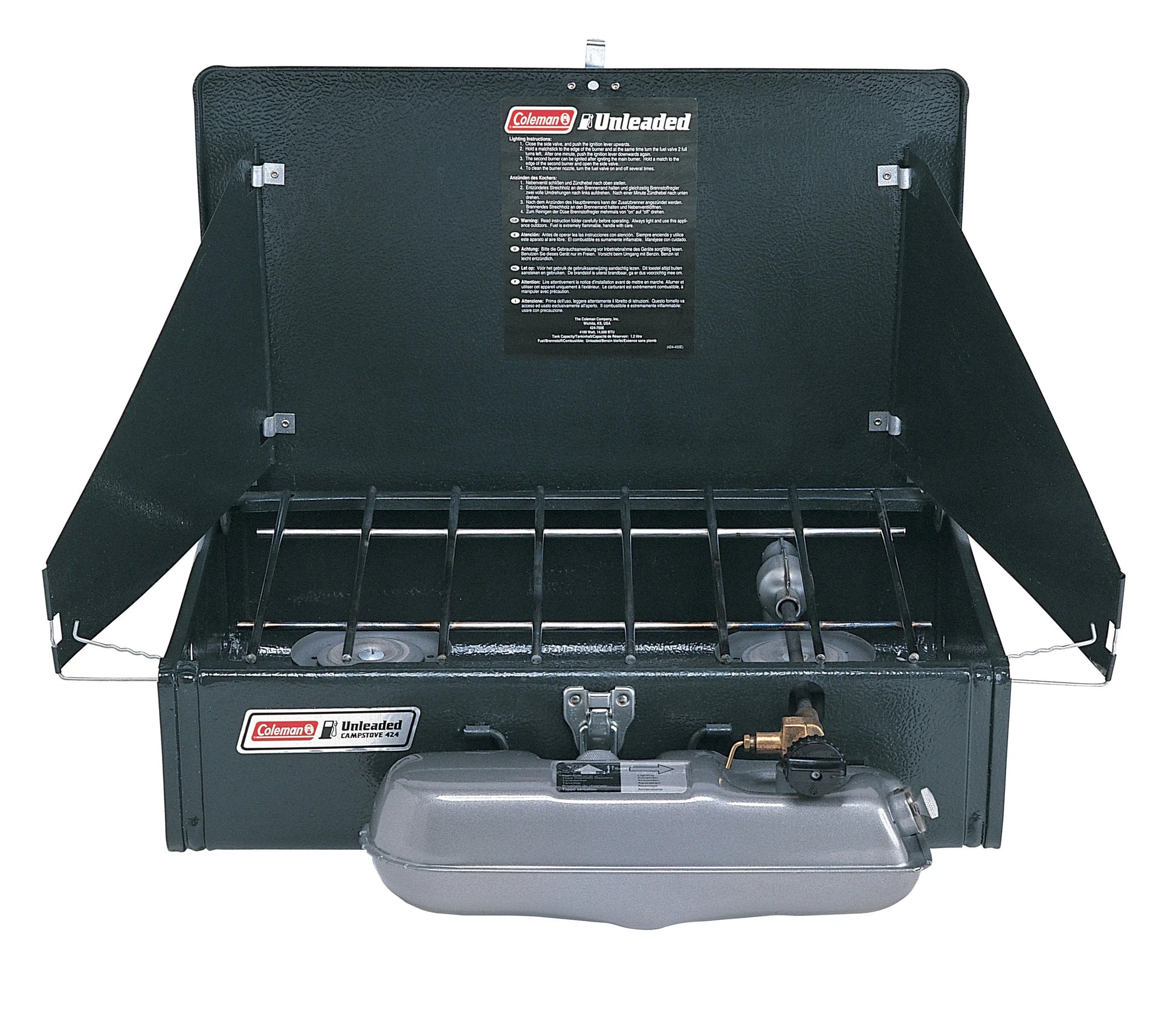 Coleman 2-Flammkocher Unleaded Benzinkocher - Campingaz & Coleman