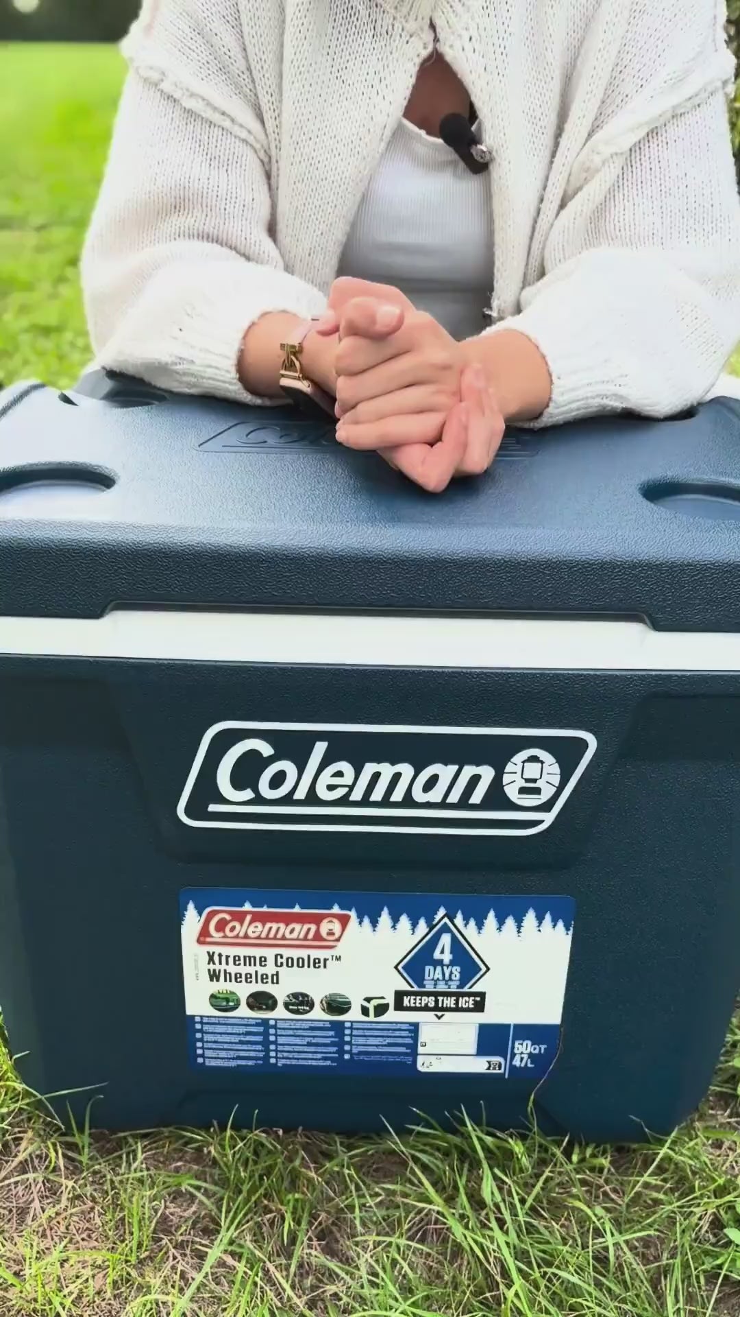 Video laden: Coleman 50QT Xtreme Wheeled Kühlbox mit Rollen