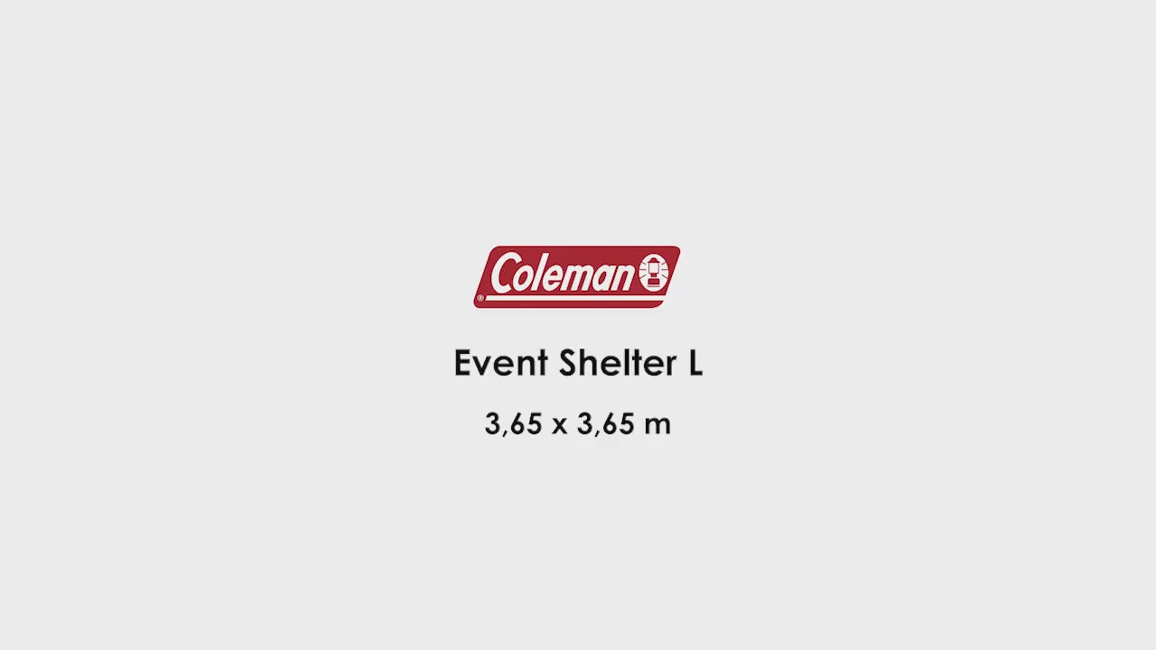 Load video: Event Shelter L pavilion 3.65 x 3.65m
