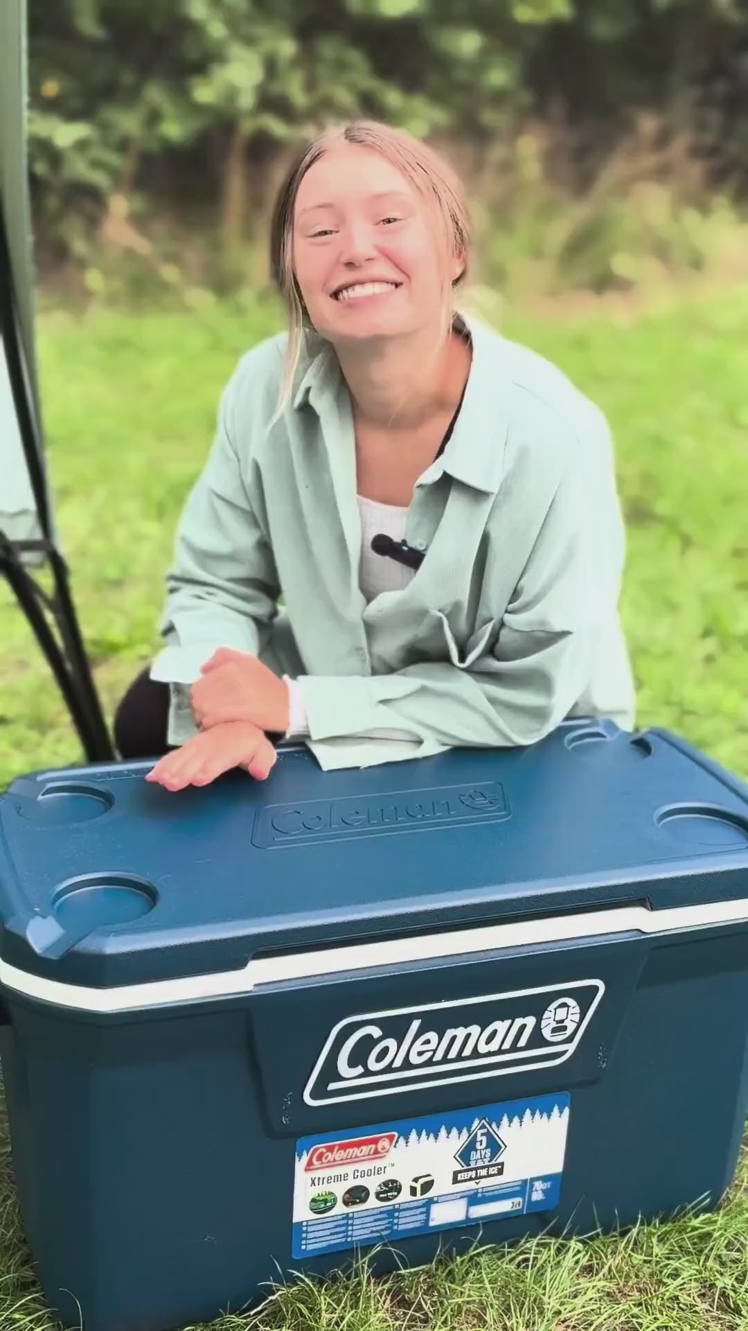 Coleman 70QT Xtreme Cooler | 66L Capacity | Cools for 4 Days