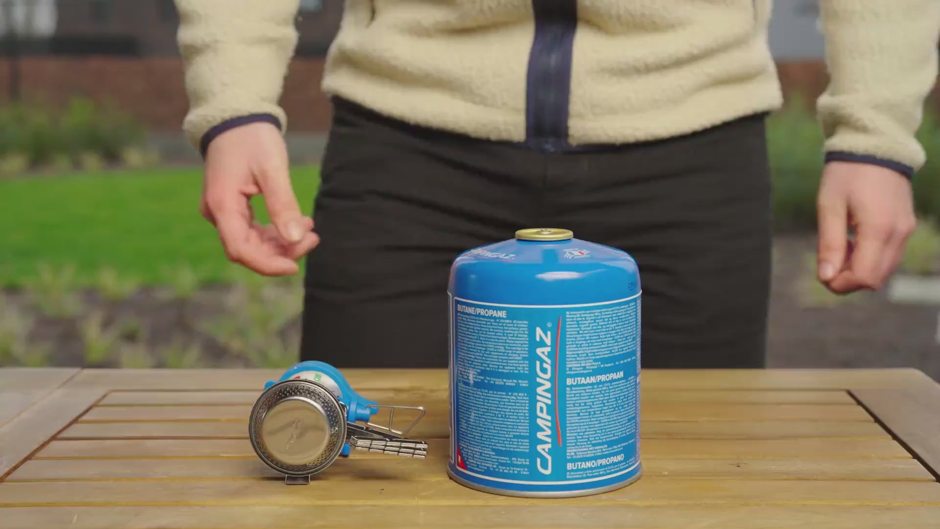 Twister Connect CV PZ | Compact 1-burner camping stove | Gas stove